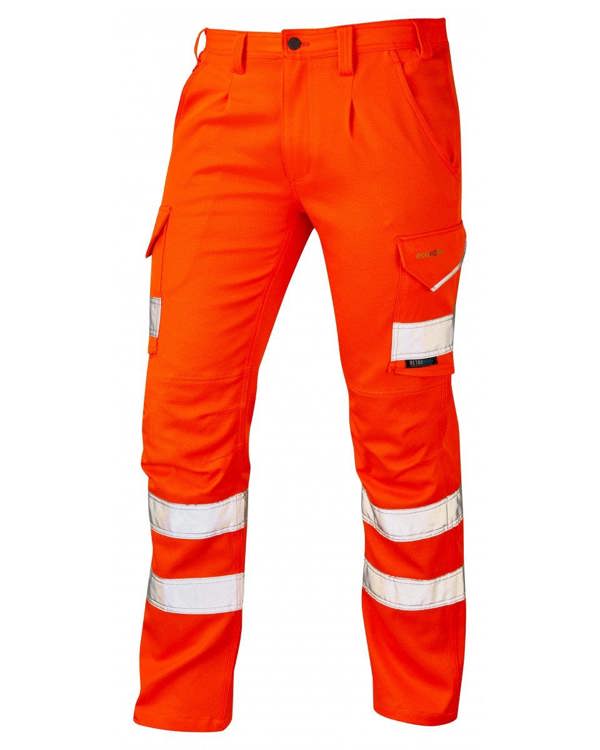 Kingford EcoViz Stretch Cargo Trouser Leo Workwear