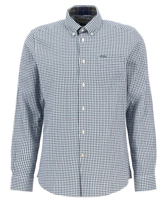 Barbour Padshaw Tailored Check Long-Sleeved Shirt - Green
