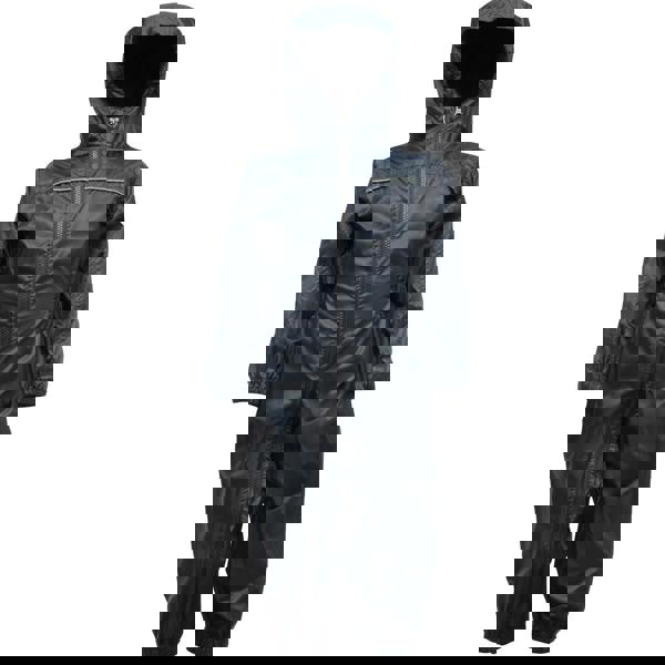 Regatta Professional Junior Childrens/Kids Paddle Rainsuit - Navy - 