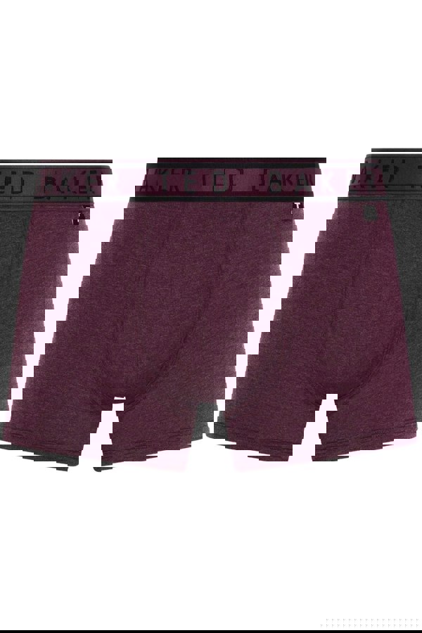 Ted BakerTrunks 3 - pack3 - Pack Coloured Boxer Trunks, Black/Burgundy/RedBoxers - and - Briefs.net