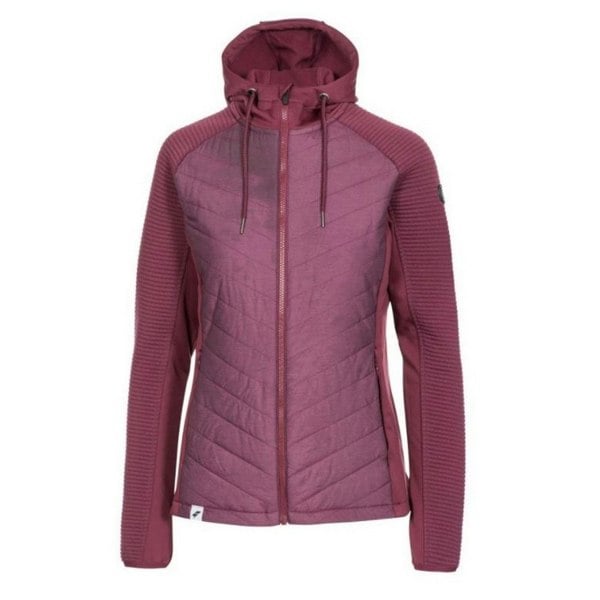 Trespass Women's Grace Sports Full Zip Hoodie - Fig