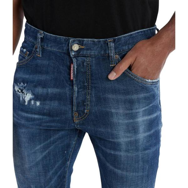 DSQUARED2 Cool Guy Jean Destroyed Look Blue Jeans W34