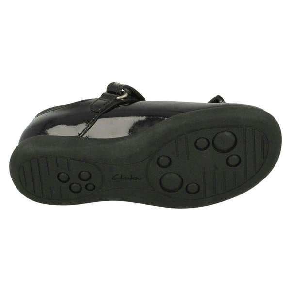 Clarks Girls Clarks Bow Detail School Shoes Prime Skip