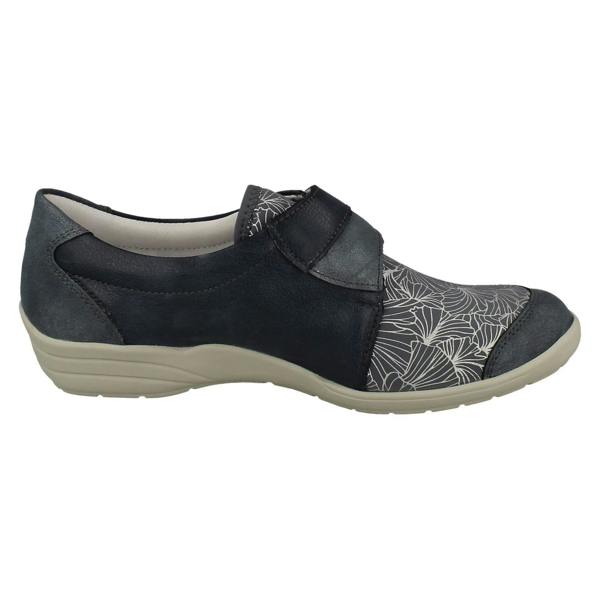 Remonte Ladies Remonte Hook And Loop Wide Fitting Shoes R7600