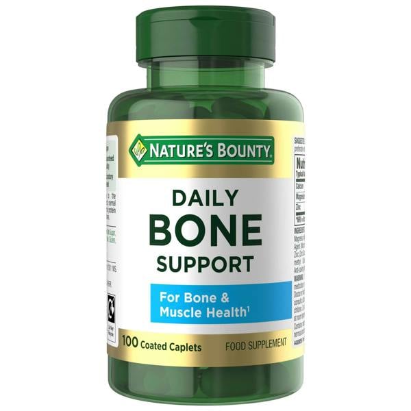 Nature's Bounty Minerals Daily Bone Support Tablets x 100