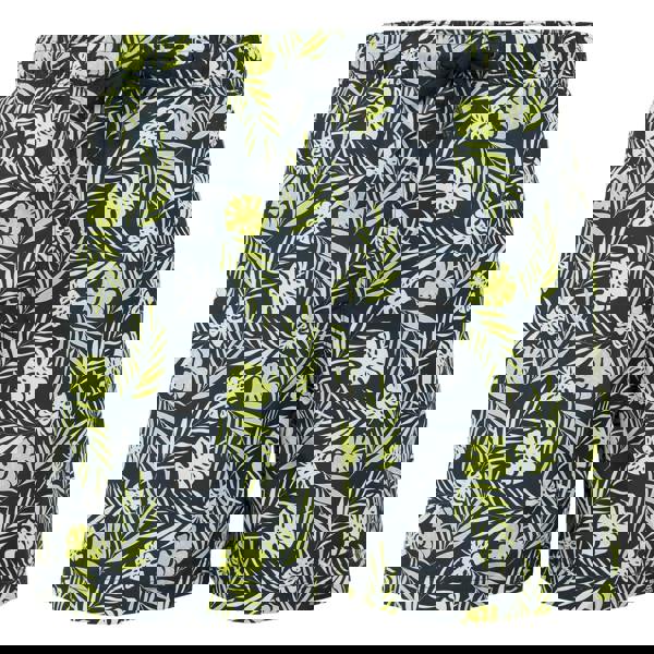 Regatta Mens Loras Leaf Swim Shorts - Navy