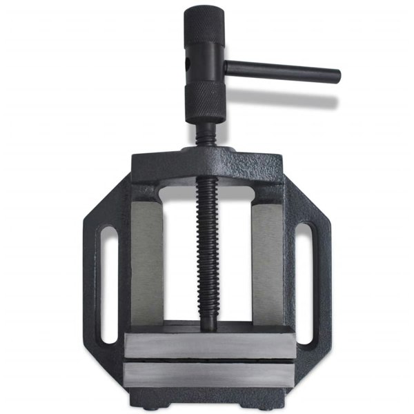 Berkfield Manually Operated Drill Press Vice 90 mm