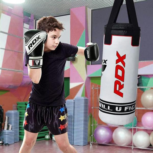 RDX Sports PUNCH BAG KIDS WHITE-2FT
