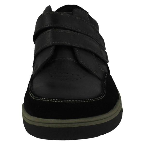 Hush Puppies Mens Hush Puppies Cushioned Insole Hook & Loop Shoes Fabian Double Strap