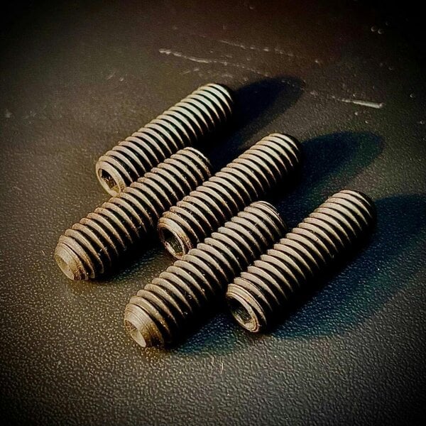 Fixaball BSW Whitworth 7/16" Grub Socket Set Screw Cup End High Tensile