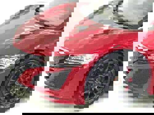 honda nsx valencia red pearl with modulo wheel 1:43 tsm 430261
