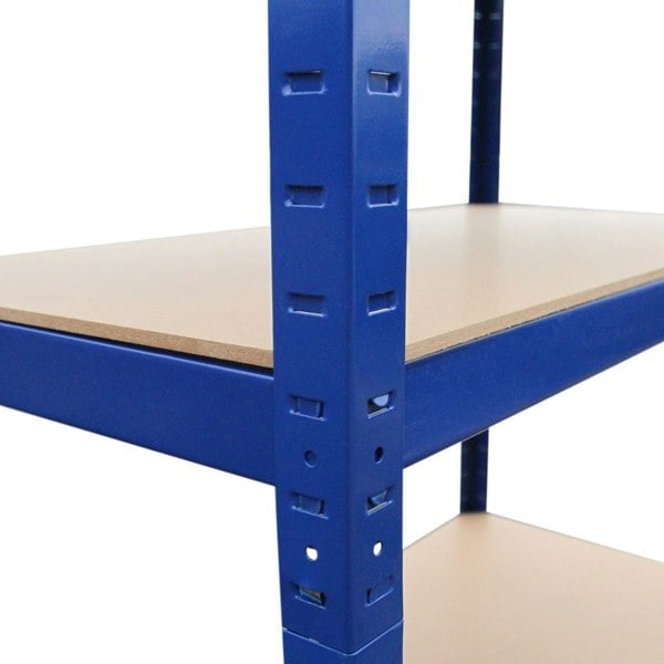 Monster Racking T-Rax Metal Storage Shelves - Blue (90cm W, 45cm D)