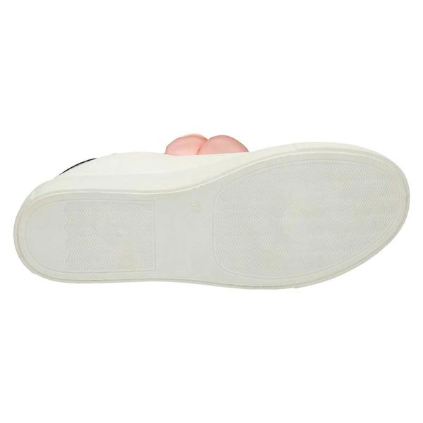 Spot On Ladies Spot On Big Flower Trim Pumps