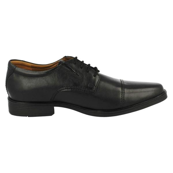 Clarks Mens Clarks Formal Lace Up Shoes Tilden Cap