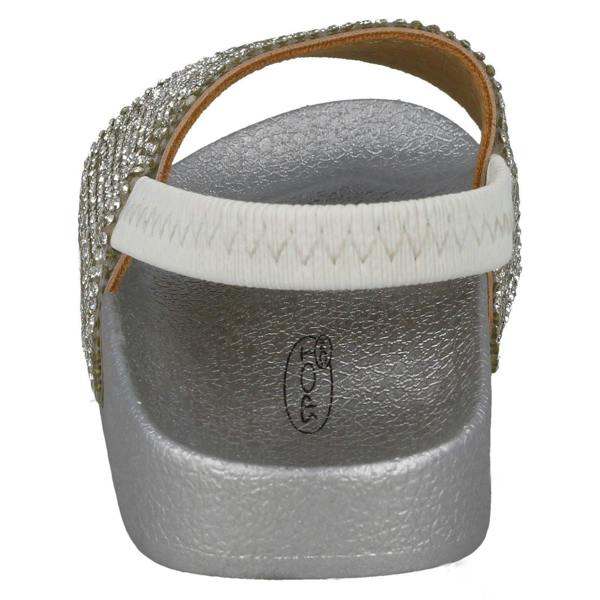 Spot On Girls Spot On Elasticated Diamante Sliders H0312
