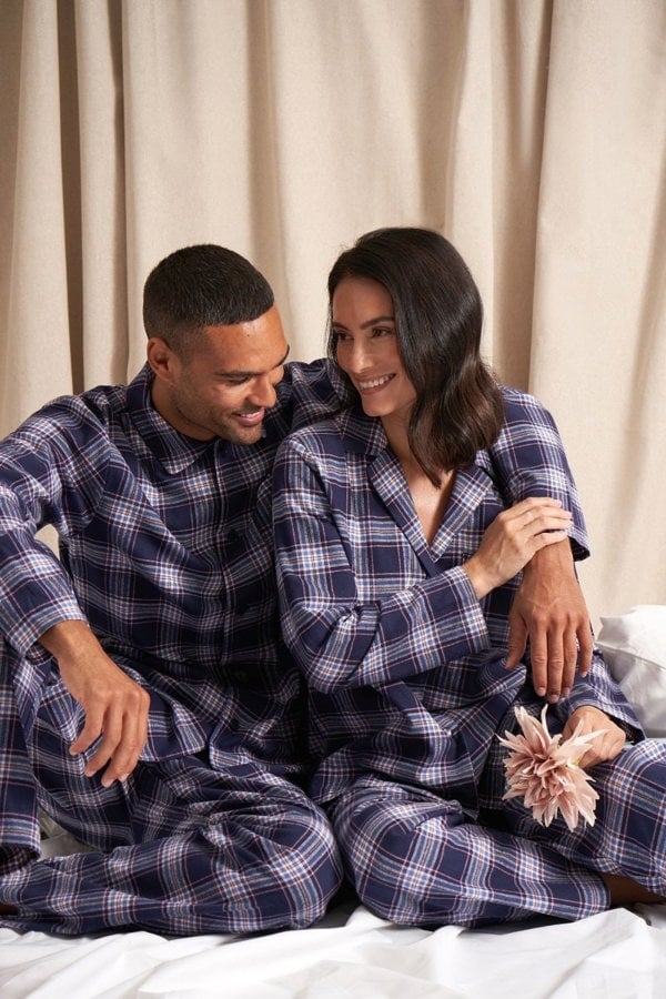 Mister You Plaid Pyjamas in MidnightNightwear