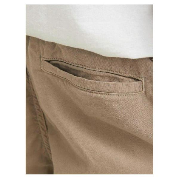 Jack And Jones Boys Linen Chino Shorts - Crockery - 