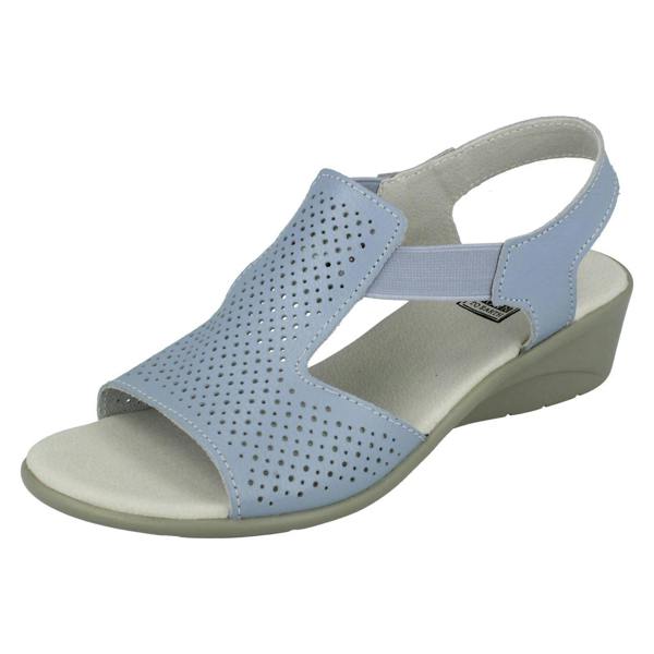 Down to Earth Ladies Down To Earth Casual Wedge Sandals F10879