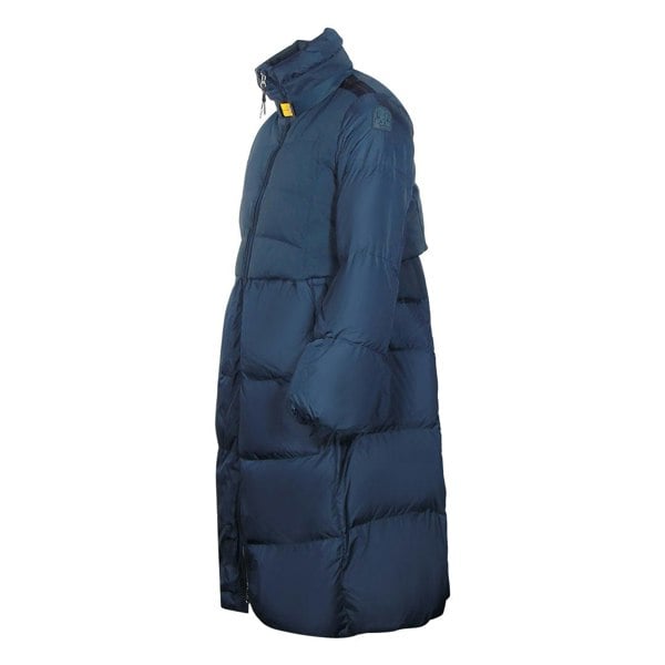 Parajumpers Comfort Fit Eyma Navy Blue Long Down Jacket S