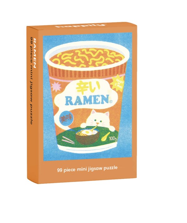 Happily Puzzles Ramen - 99 Piece Mini Jigsaw Puzzle
