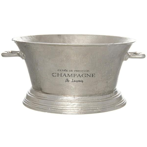 Hill Interiors Pewter Wine Cooler - Antique Silver