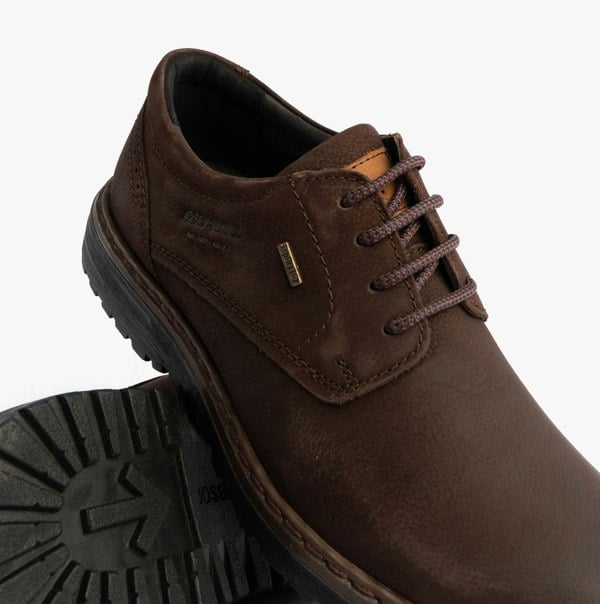 Josef Seibel ERROLL 50 Mens Waterproof Shoes Moro Brown