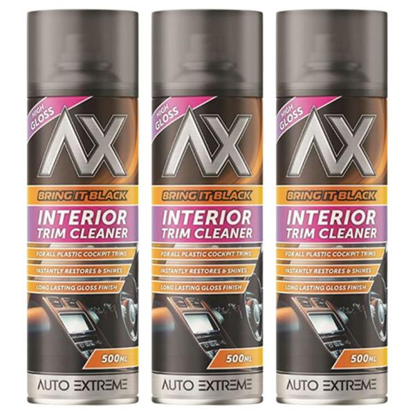Auto Extreme 3X - Bring it Black Gloss Interior Trim Cleaner Spray 500ml