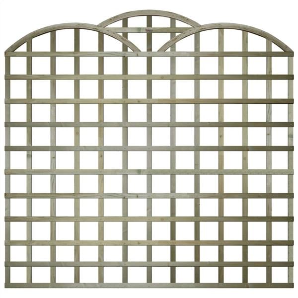 [rackhams variation] trellis triple dome standard top [6ft x 1ft, 2ft, 3ft, 4ft, 5ft] 1