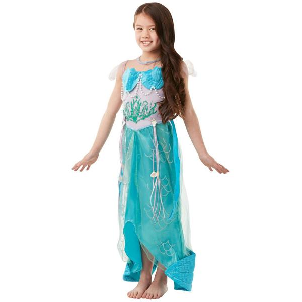 Bristol Novelty Childrens/Kids Mermaid Princess Costume - Blue - 