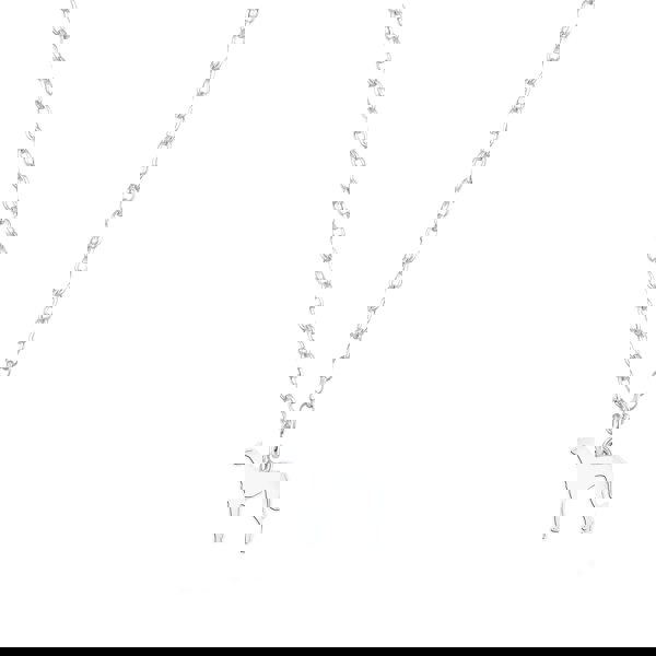 Mylee London Azawakh Silhouette Silver Necklace - Personalised