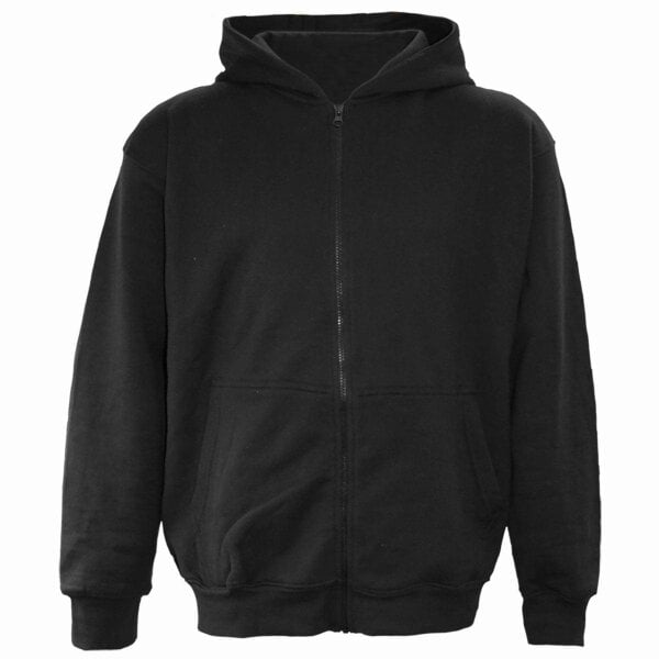 Spiral - Full Zip Hoody Black