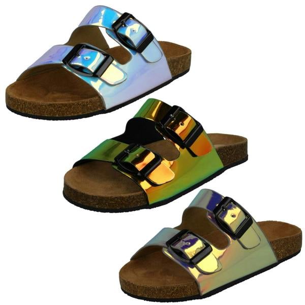 Spot On Girls Spot On Summer Hologram Mules