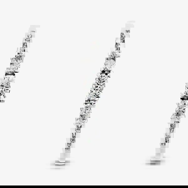 T. H. Baker 9ct White Gold 0.50ct Diamond Shouldered Trilogy Ring TH010325112136