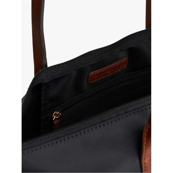 Tommy Hilfiger Popette Monogram Nylon Tote Bag - Black - 