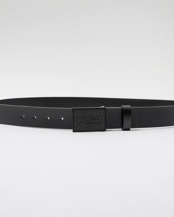 HUGO Gethon Mens Belt - Black 001