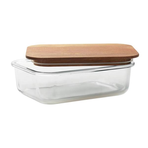 MidOcean Vitrio Lunch Glass 800ml Lunch Box - Transparent - 
