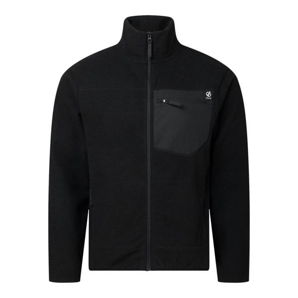 Dare 2B Mens Camber Shield Borg Fleece Jacket - Black - 