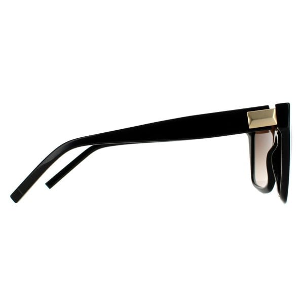 Hugo Boss Sunglasses BOSS 1153/S 807 HA Shiny Black Brown Gradient