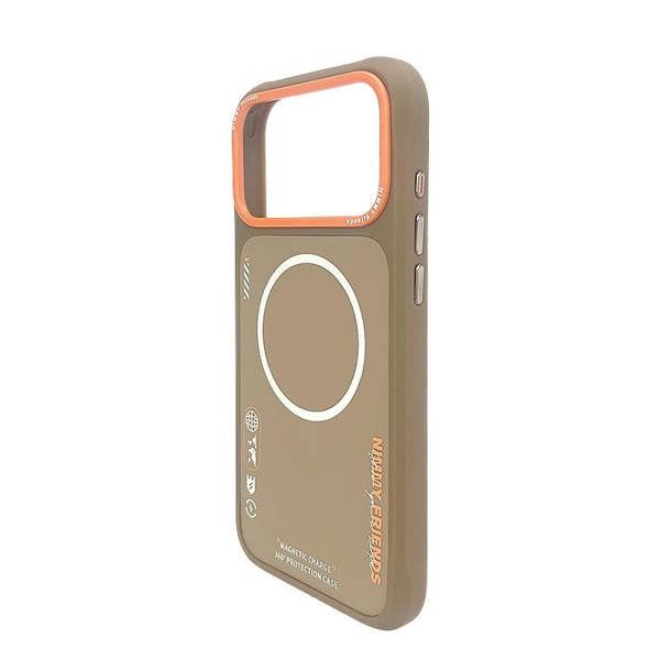Nimmy Friends Nimmy Cool & Cute 2.0 Case with MagSafe for iPhone 17 Pro Max 6.9" Brown Orange - N-YJKM-CX2.0-IP17-PRO-MAX-02