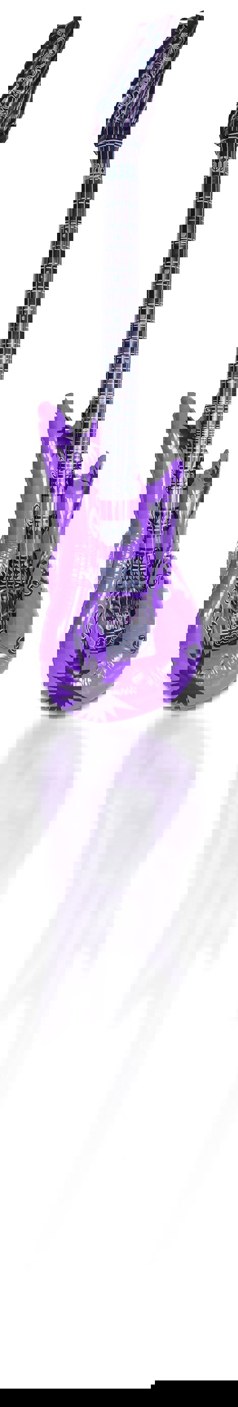 Cheetah Party Inflatable 95cm Guitar Purple