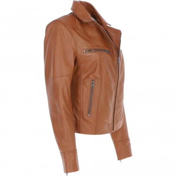 Ashwood 'Eva' Ladies  Ashwood Leather Biker Jacket: AWL-1991