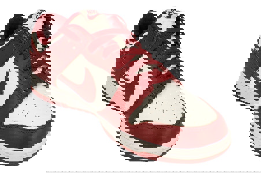 Nike Dunk Low Retro Mens Trainers Dd1391 601 - Team Red White 601 - Photo 3