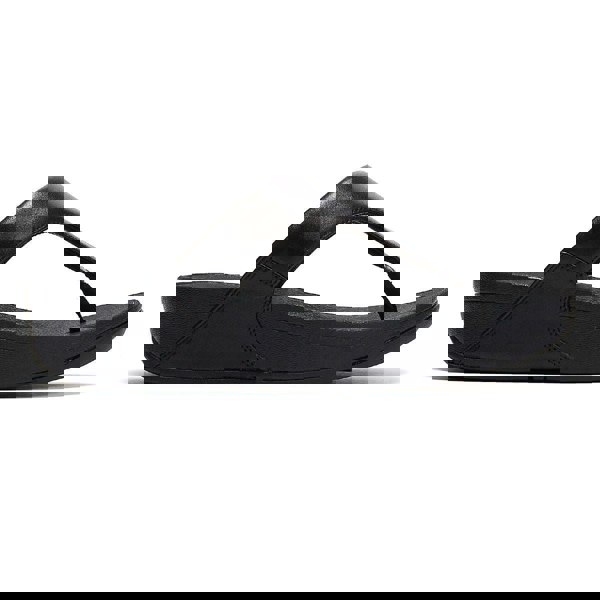 FitFlop Womens Black Lulu Sandals