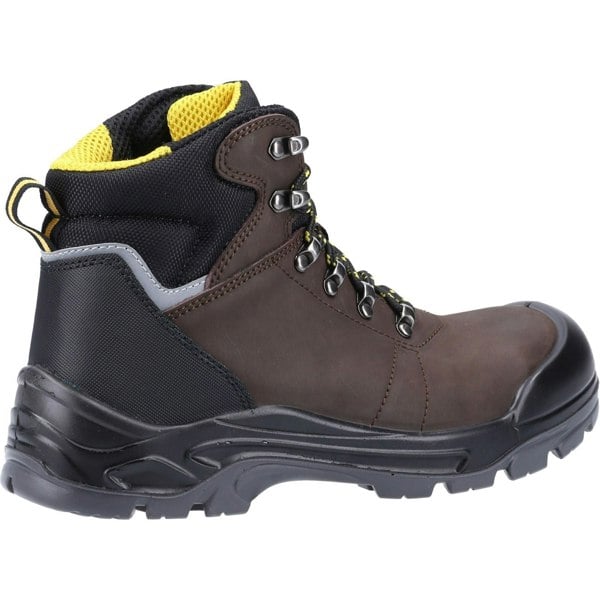 Amblers Safety AS203 Laymore Water Resistant Leather Men's Safety Boots in Brown