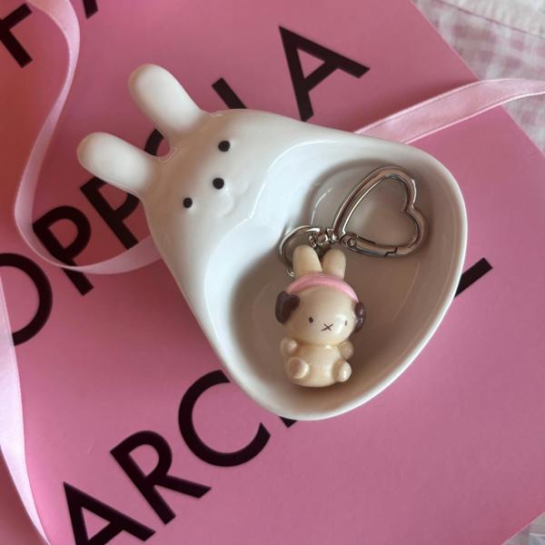 Lovedbymimii Miffy Handmade Keychain