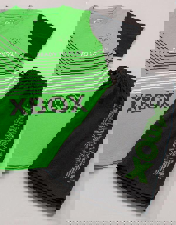 Xbox Boys Green Game Console Short Sleeve Short Leg Pyjama Set [dis]