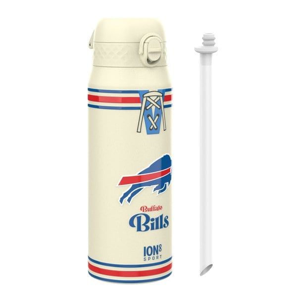 ION8 NFL x ION8 Insulated Steel Water Bottle, NFL Bills, 750ml (24oz)