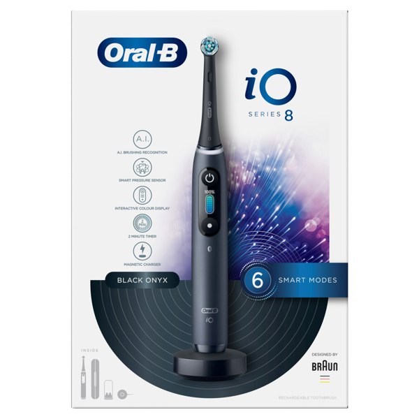 Oral-B iO 8 Electric Toothbrush - Black