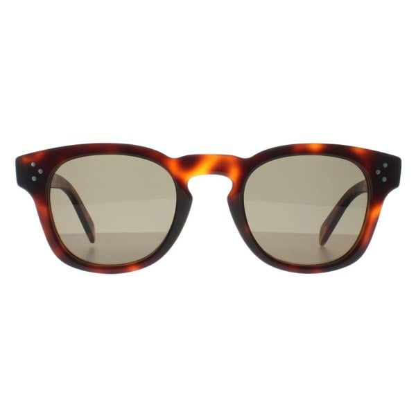 Celine Sunglasses Bold 3 Dots CL40233I 53N Blonde Havana Green