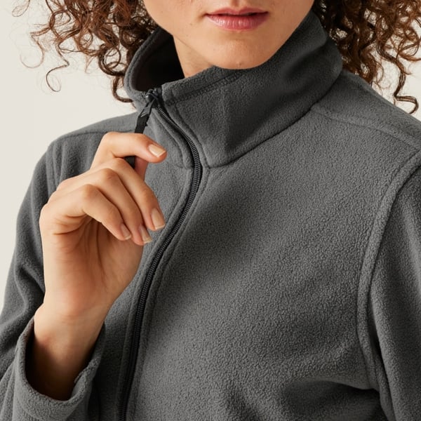 Regatta Women's Microfleece Full Zip Jacket - Seal Grey